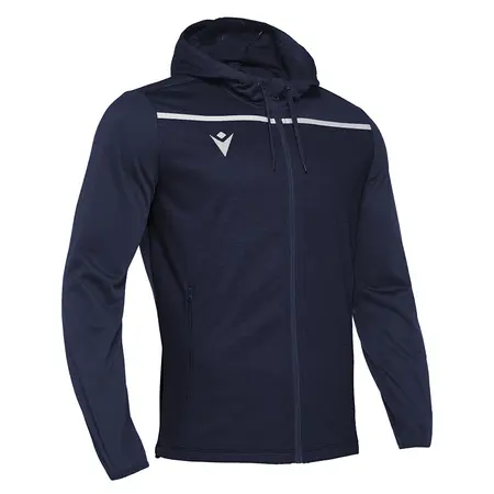 ZIP-Pullover mit Kapuze Macron aether