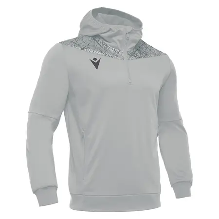 Sweatshirt 1/4 Reißverschluss Ishtar - Argenté - male - Size: 5XL