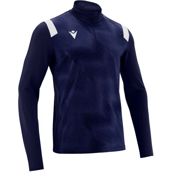 Sweatshirt 1/4 Reißverschluss Purus - Bleu - male - Size: L