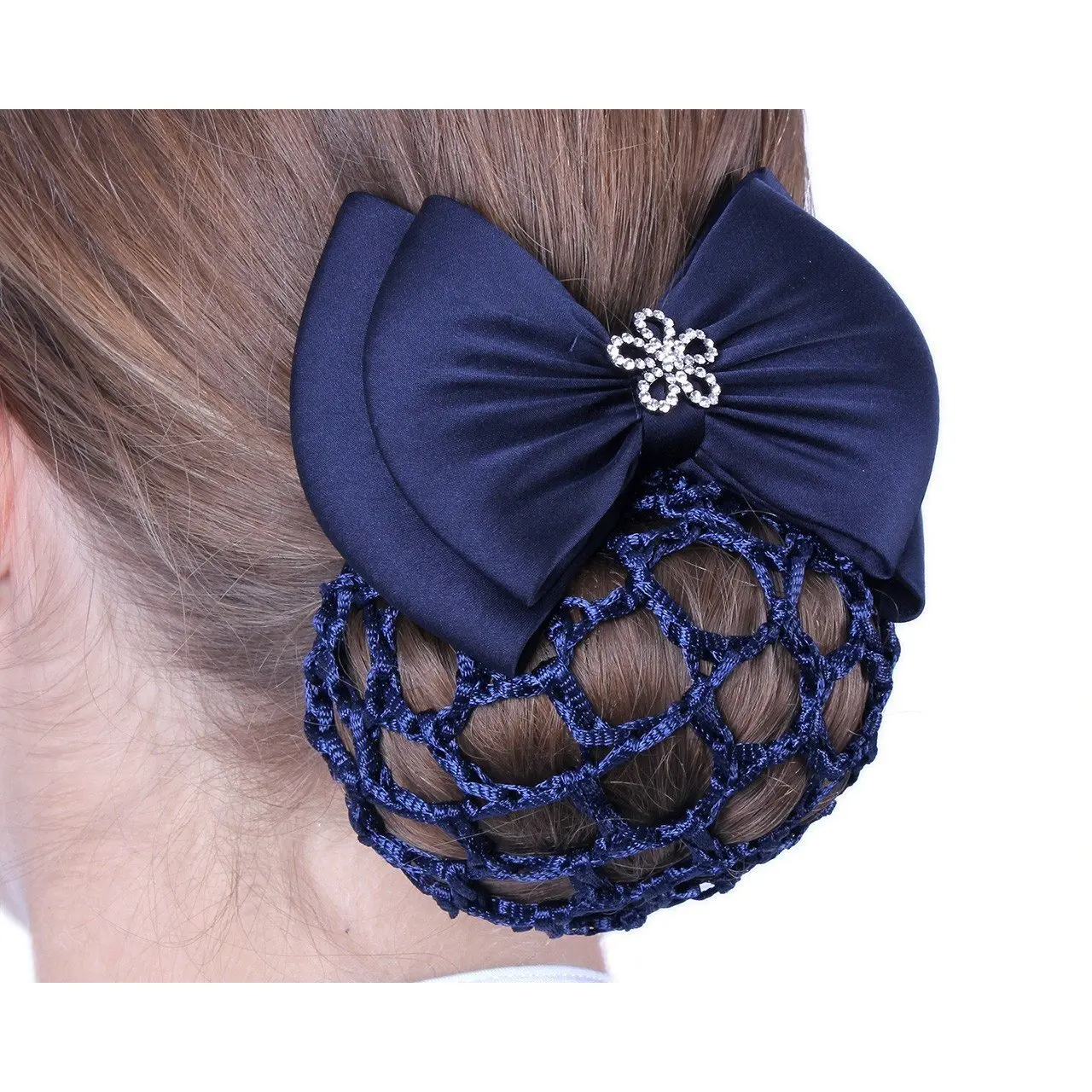 Qhp Women's Noir Hairnet For Bun Classy
