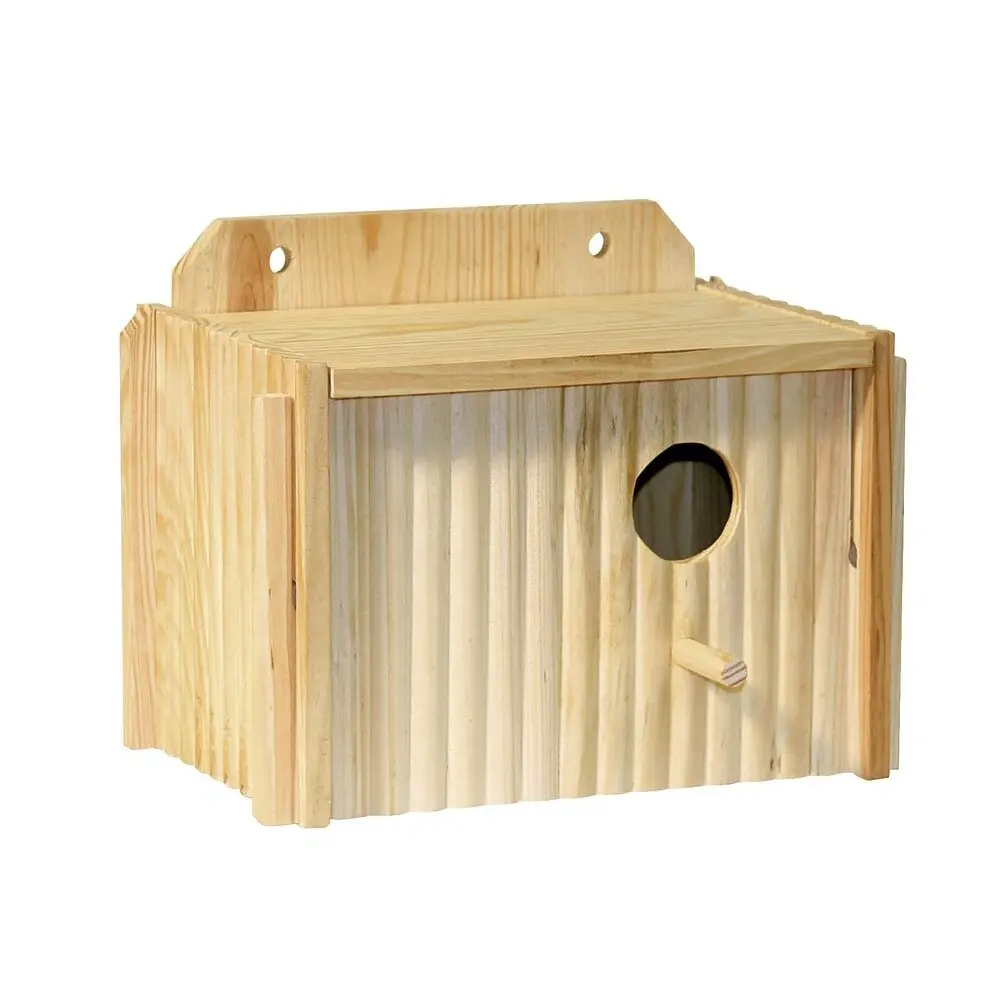 Kerbl Beige Wooden Nesting Box For Parakeets