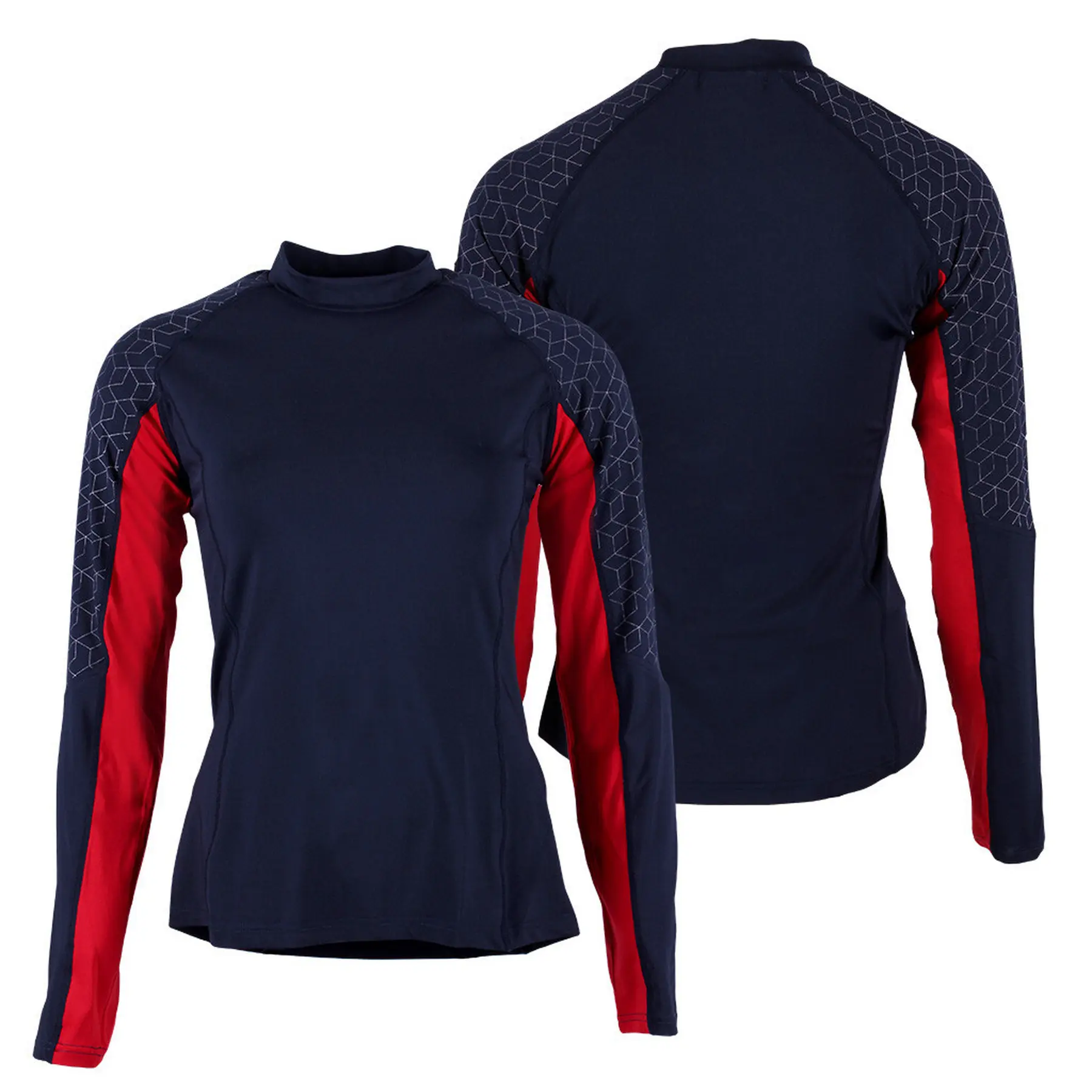 Qhp Bleu Kid's Riding Jersey Eldorado