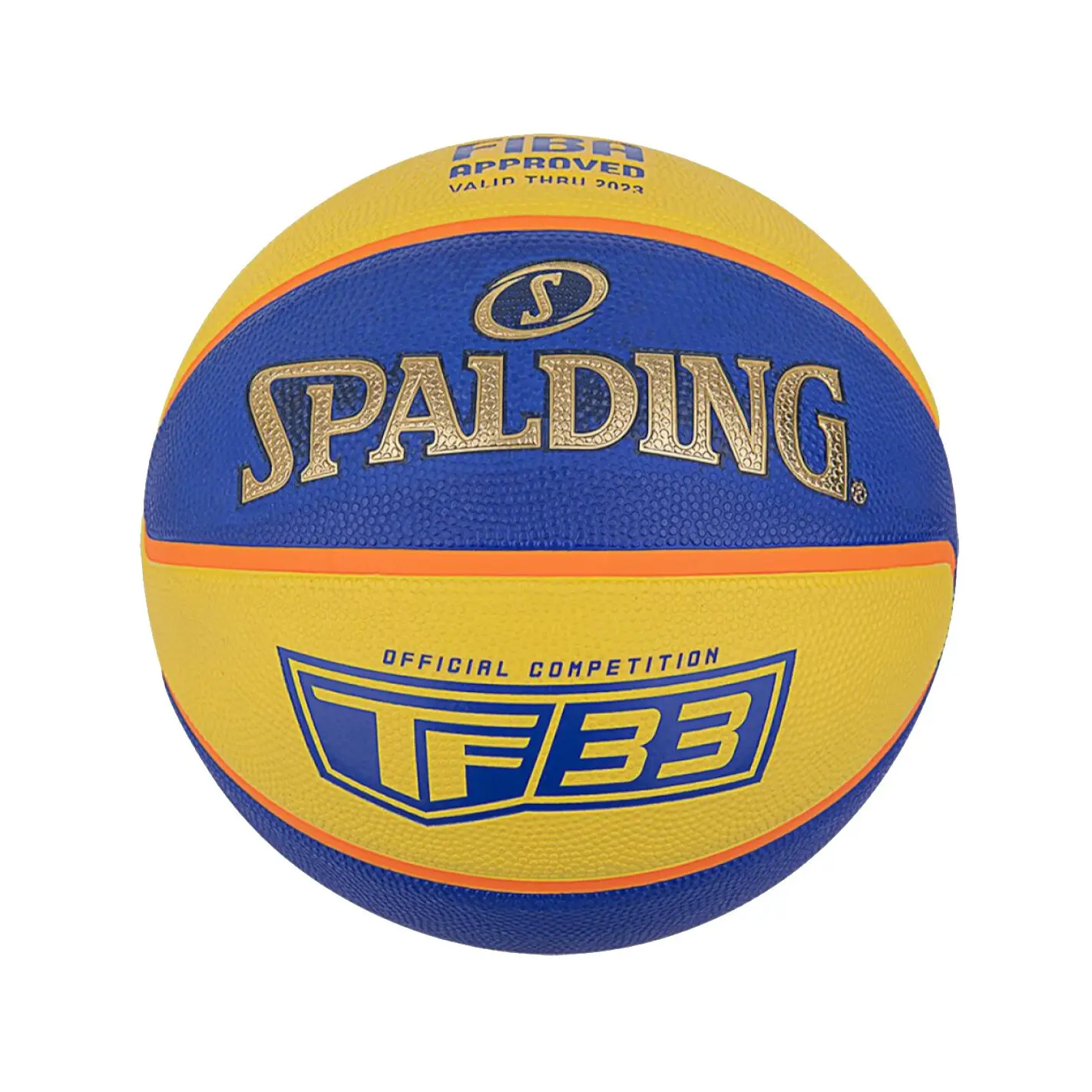 Basketball Spalding TF-33 Gold Rubber
