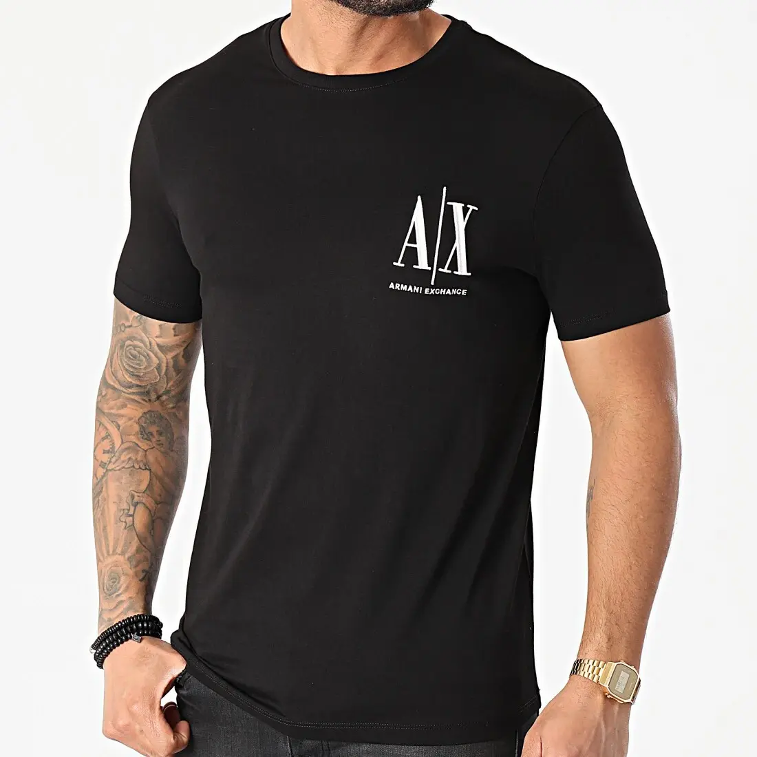 8050232557584 - T-Shirt mit Logostickerei 8050232557584 - T-Shirt mit Logostickerei
