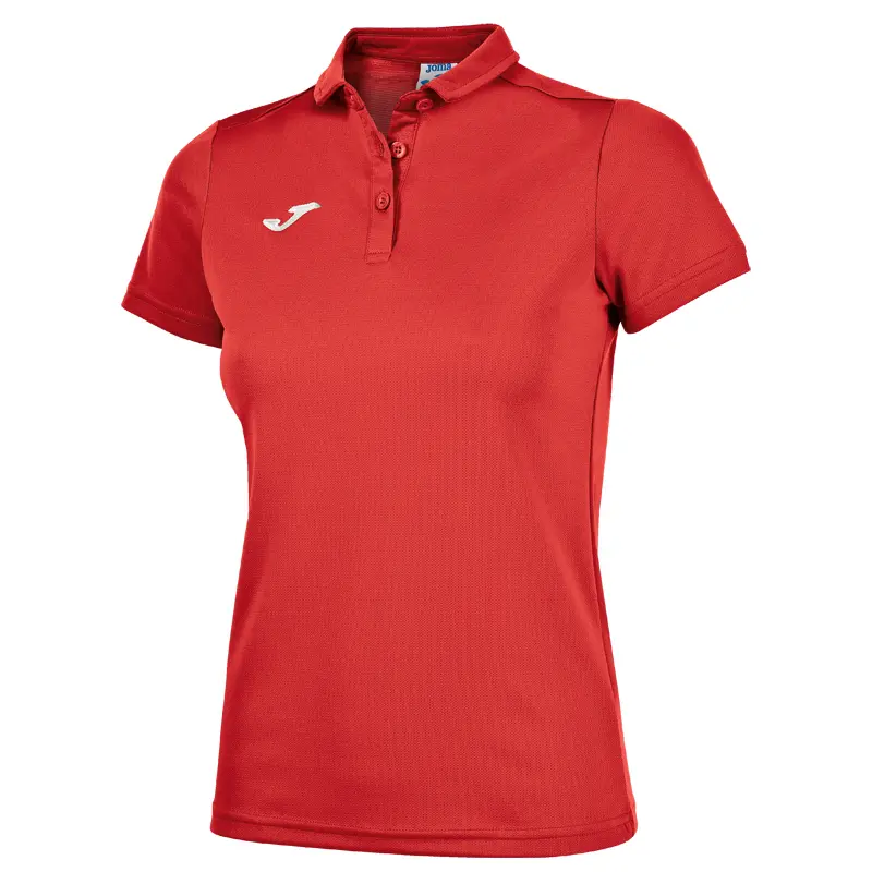 Polo-Shirt Damen Hobby - Rouge - female - Size: 12 ans