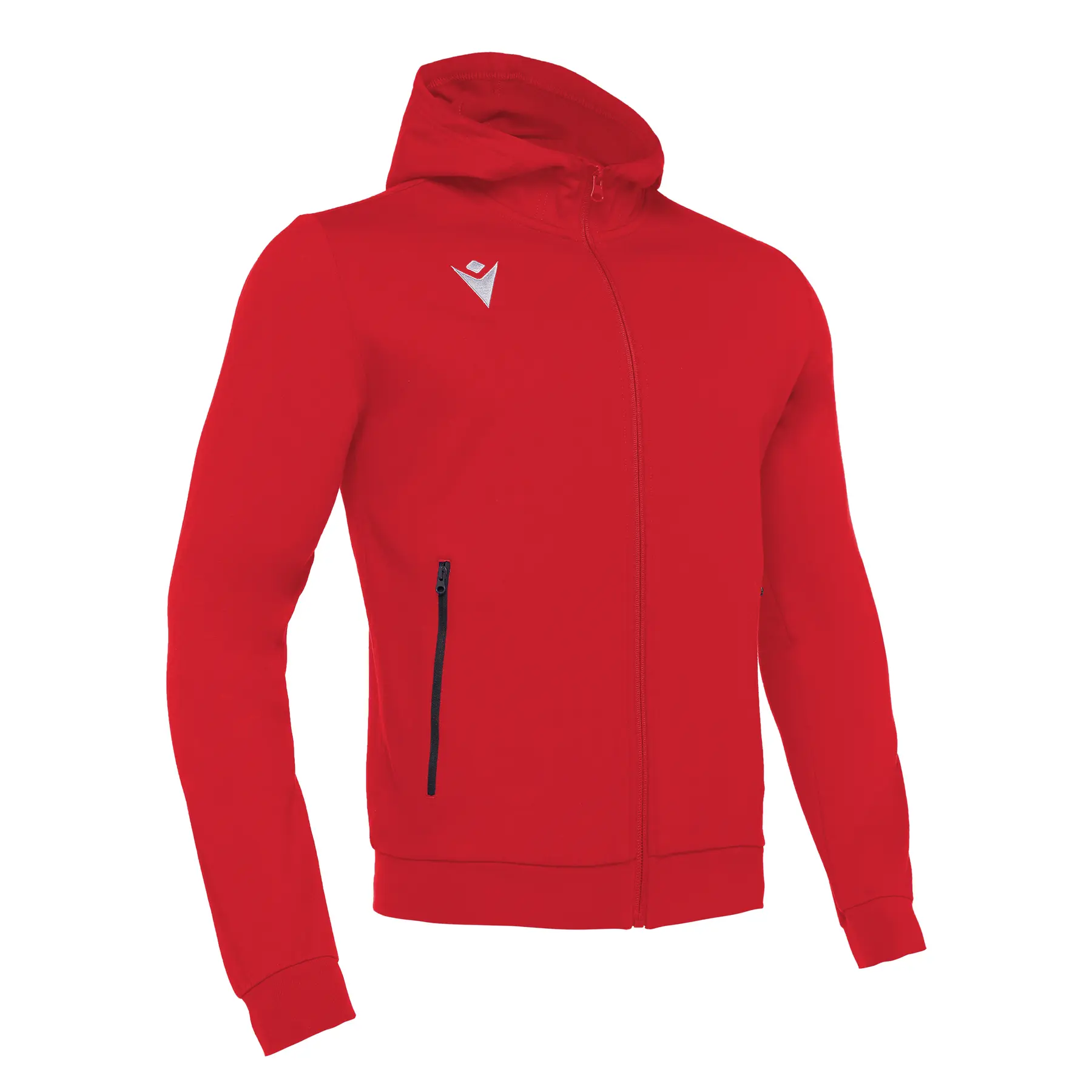 ZIP-Pullover mit Kapuze cello - Rouge - male - Size: S