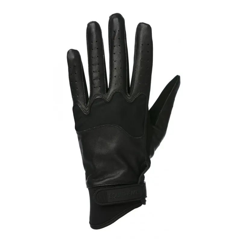 Comparer les prix de Gants équitation Equithème Soft cuir