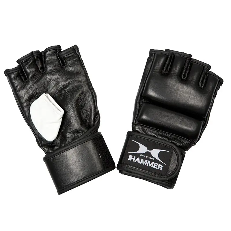 Leder-MMA-Handschuhe Hammer