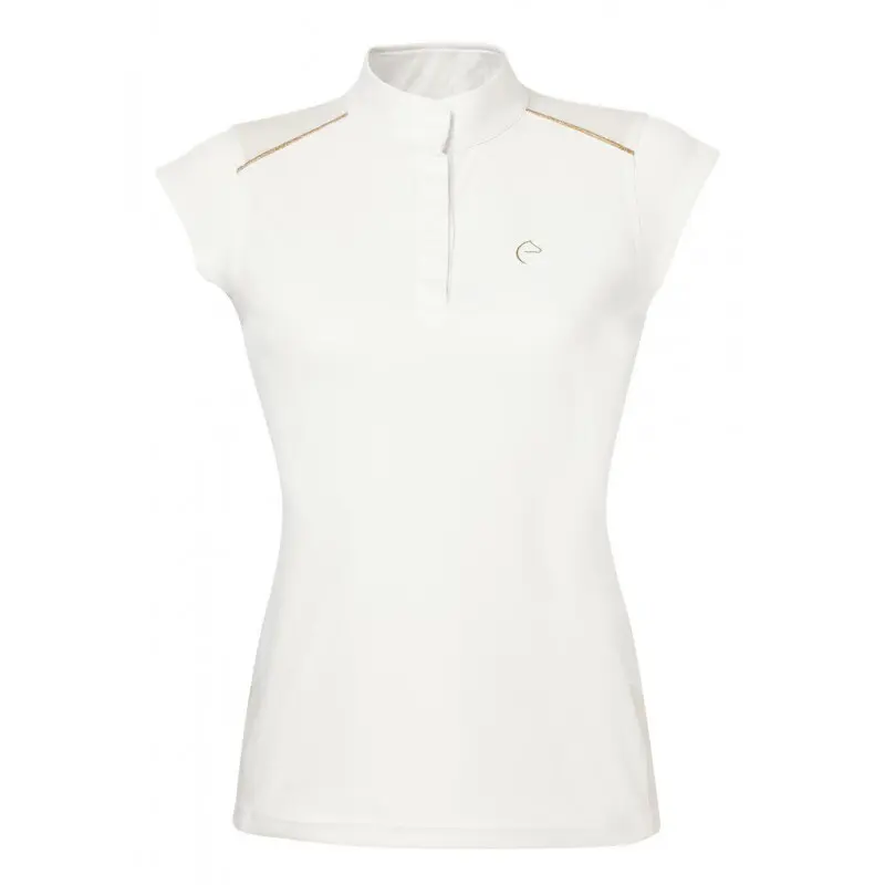 Comparer les prix de Polo équitation de concours sans manches femme Equithème Brussels