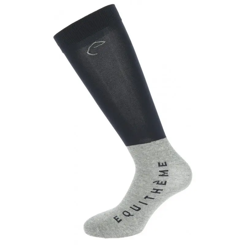 Equithème Noir Riding Socks Compet