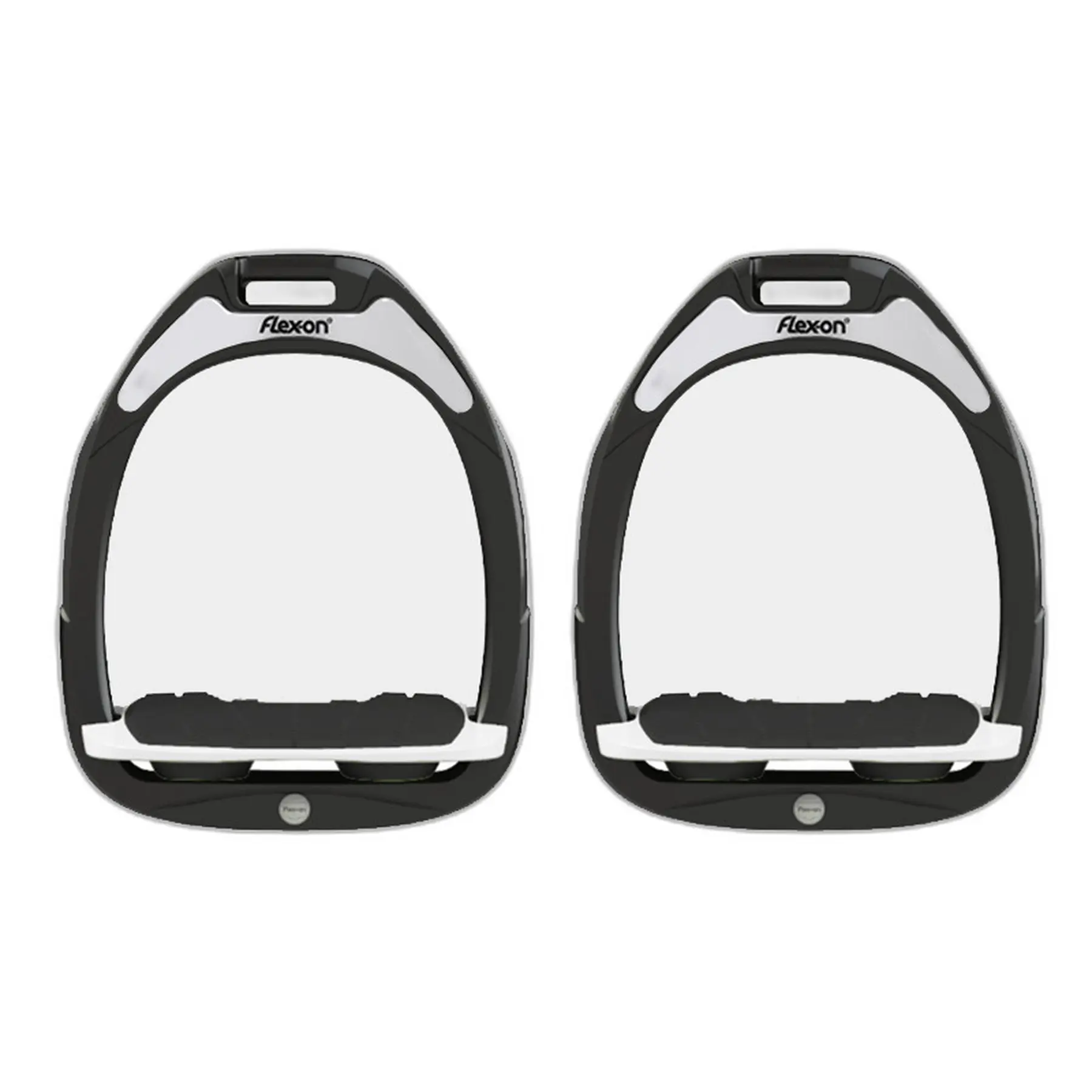 Comparer les prix de Étriers aluminium Plat Grip Noir/Noir/Bleu Clair Flex-On