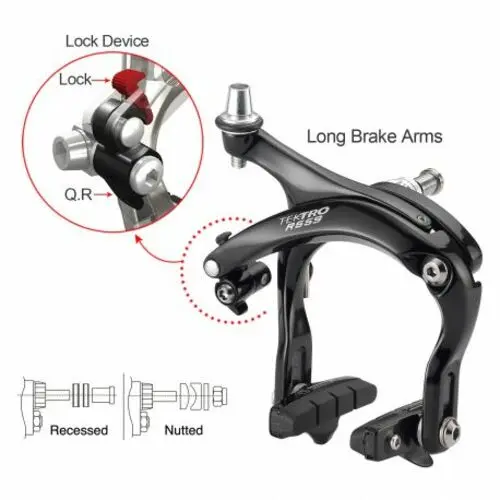 Velo Store - UK Pair of bolt-on road brake calipers Tektro r559 | Extra 10% off with Subscription, Postage £16.79 to UK Fedex.