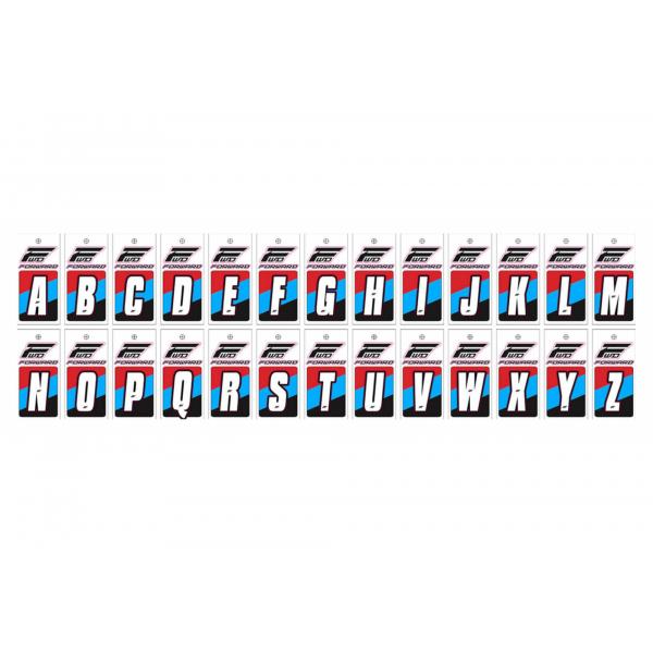 Velo Store - UK Stickers letter Forward N | Extra 10% off with Subscription, Postage £16.79 to UK Fedex.