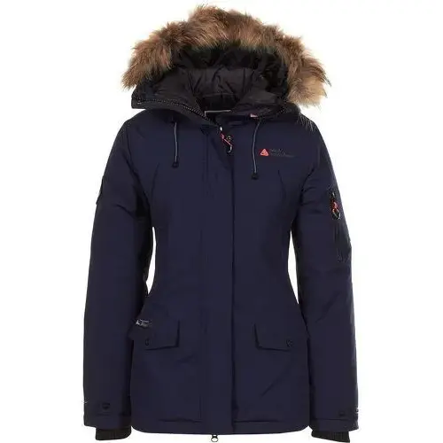 3430891146858 - Parka mit echtem Pelz Frau Akadoz