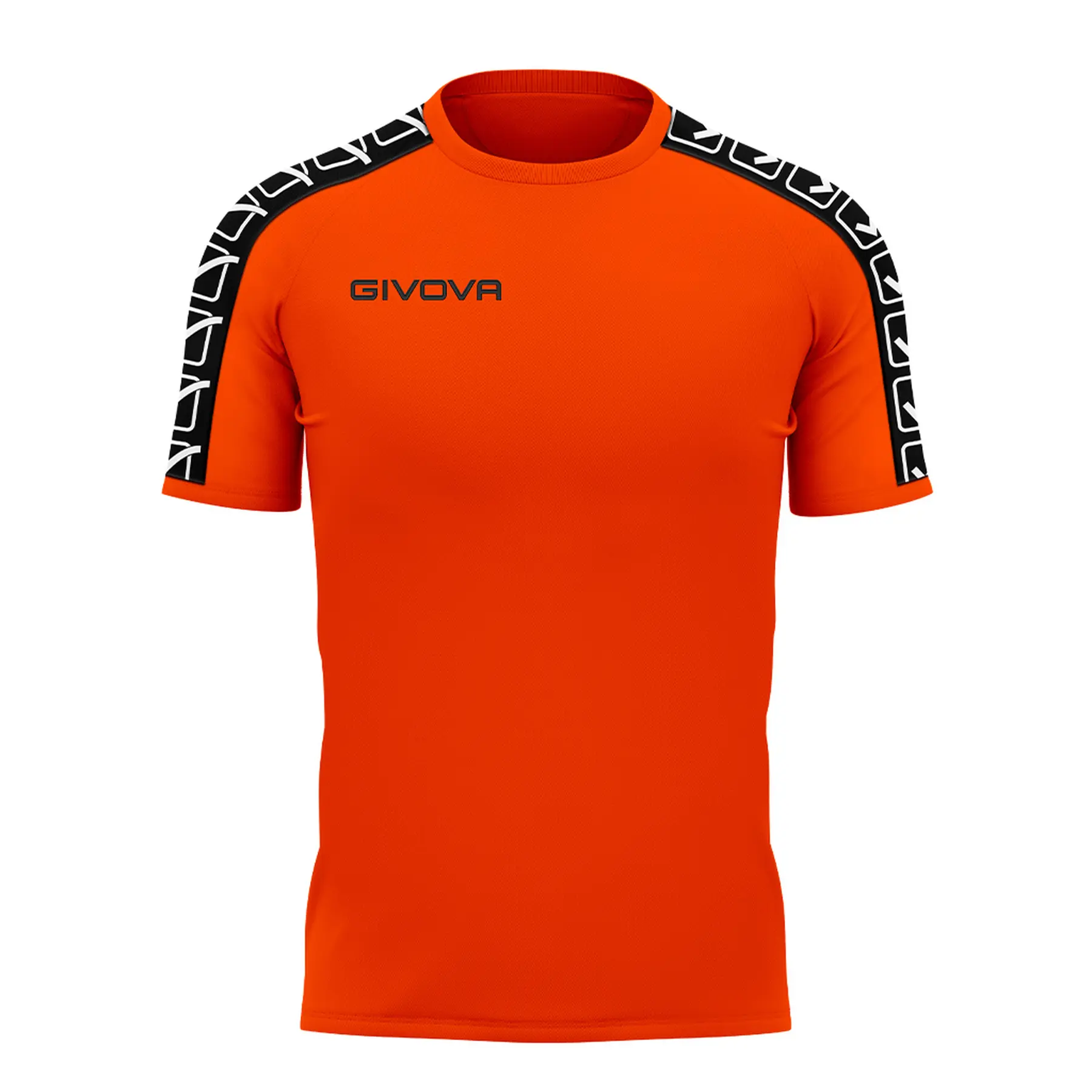 Givova Orange Trikot Mit Streifen Poly