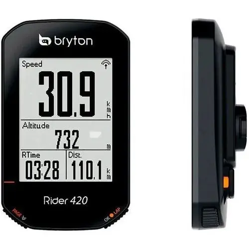 Computer per biciclette e gps Bryton Rider 420 E