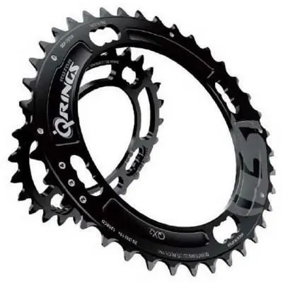 Doppeltabletts Rotor Q Rings qx2 sram bcd120x4 q40t(27) outer