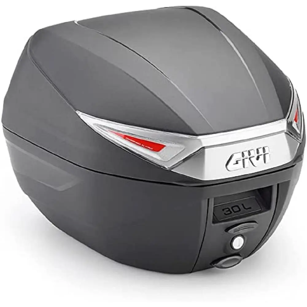 Top Case Motorrad mit Cata geräuchert Givi Monolock 30LT