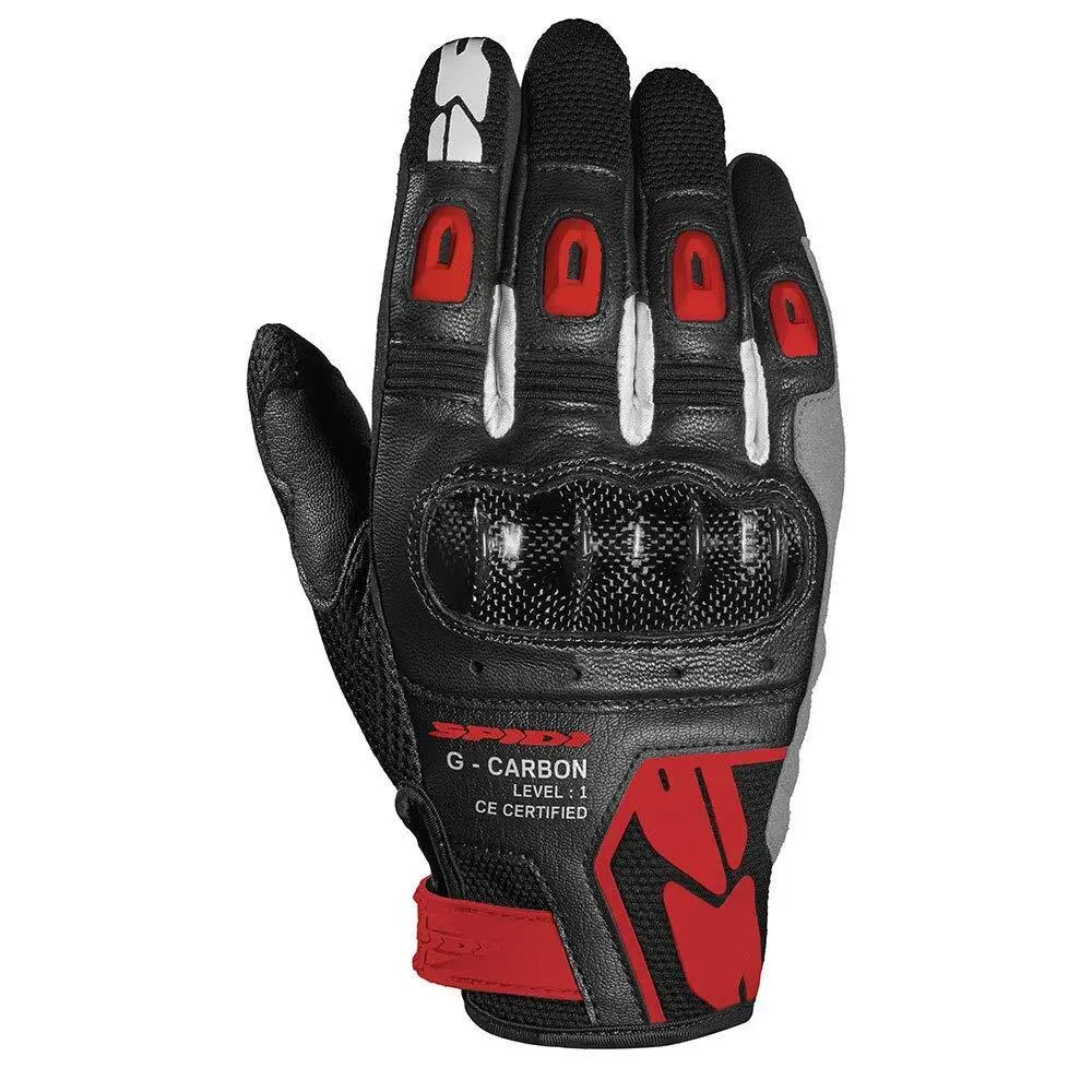 Spidi G-Carbon Rood - Handschoen