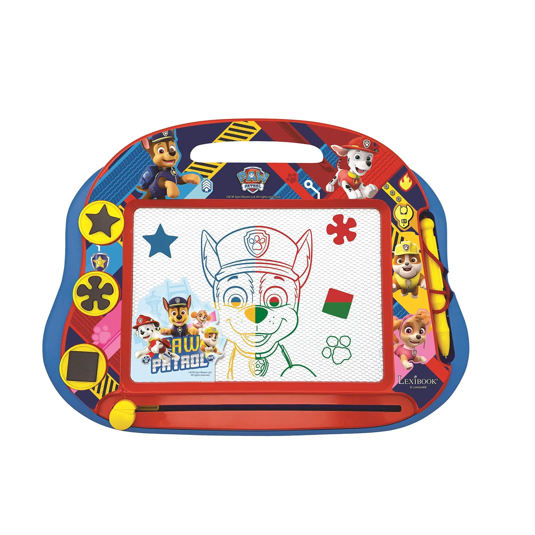 3380743082080 - Paw Patrol Magnetische Multicolor-Zeichentafel mit Zubehör A5 Format 3380743082080 - Paw Patrol Magnetische Multicolor-Zeichentafel mit Zubehör A5 Format