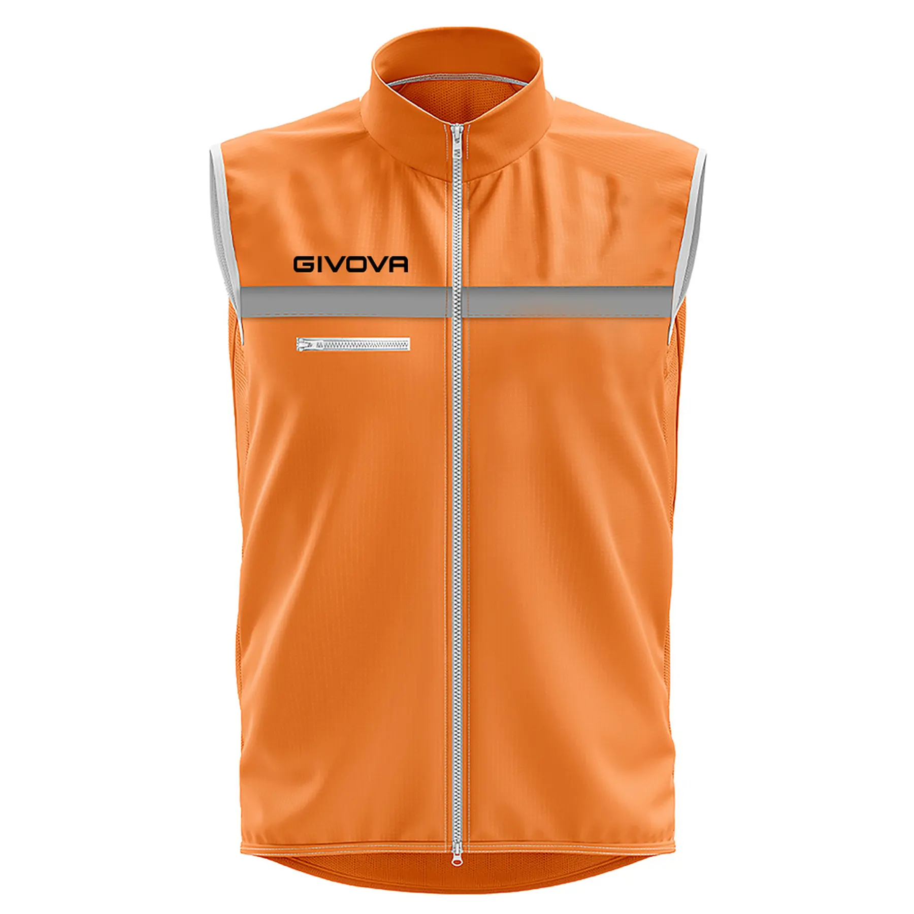 Ärmellose Weste - Orange - male - Size: Senior
