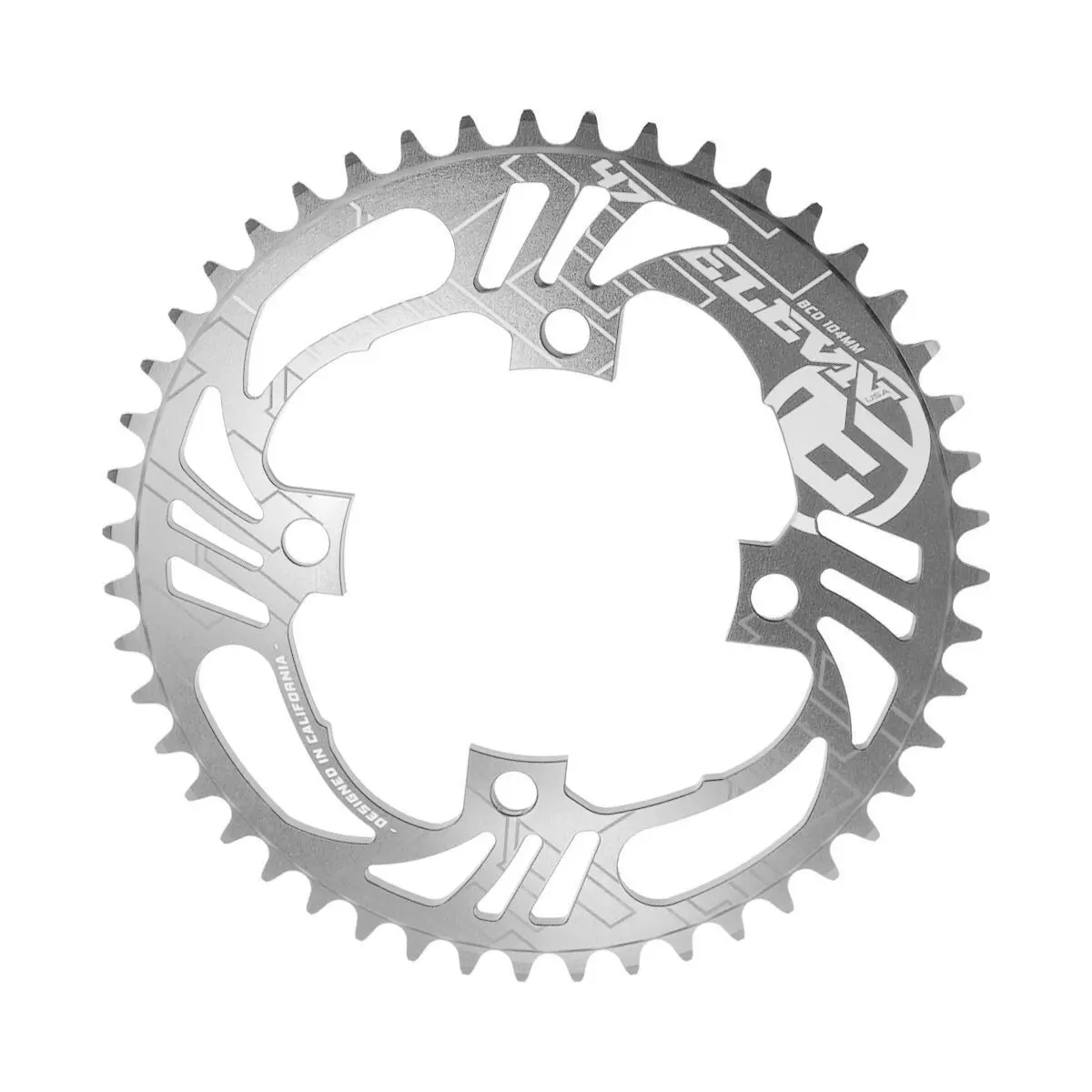ELEVN TECHNOLOGIES Fahrradkranz aus Aluminium Flow 104 mm 3/32" Unisex