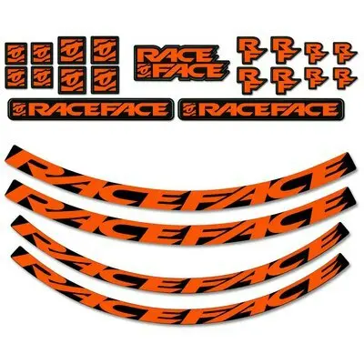 Aufklebersatz Race Face – small