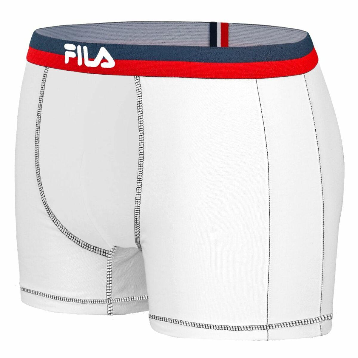 8300958206861 - FILA Boxershort Herren Baumwolle weiß