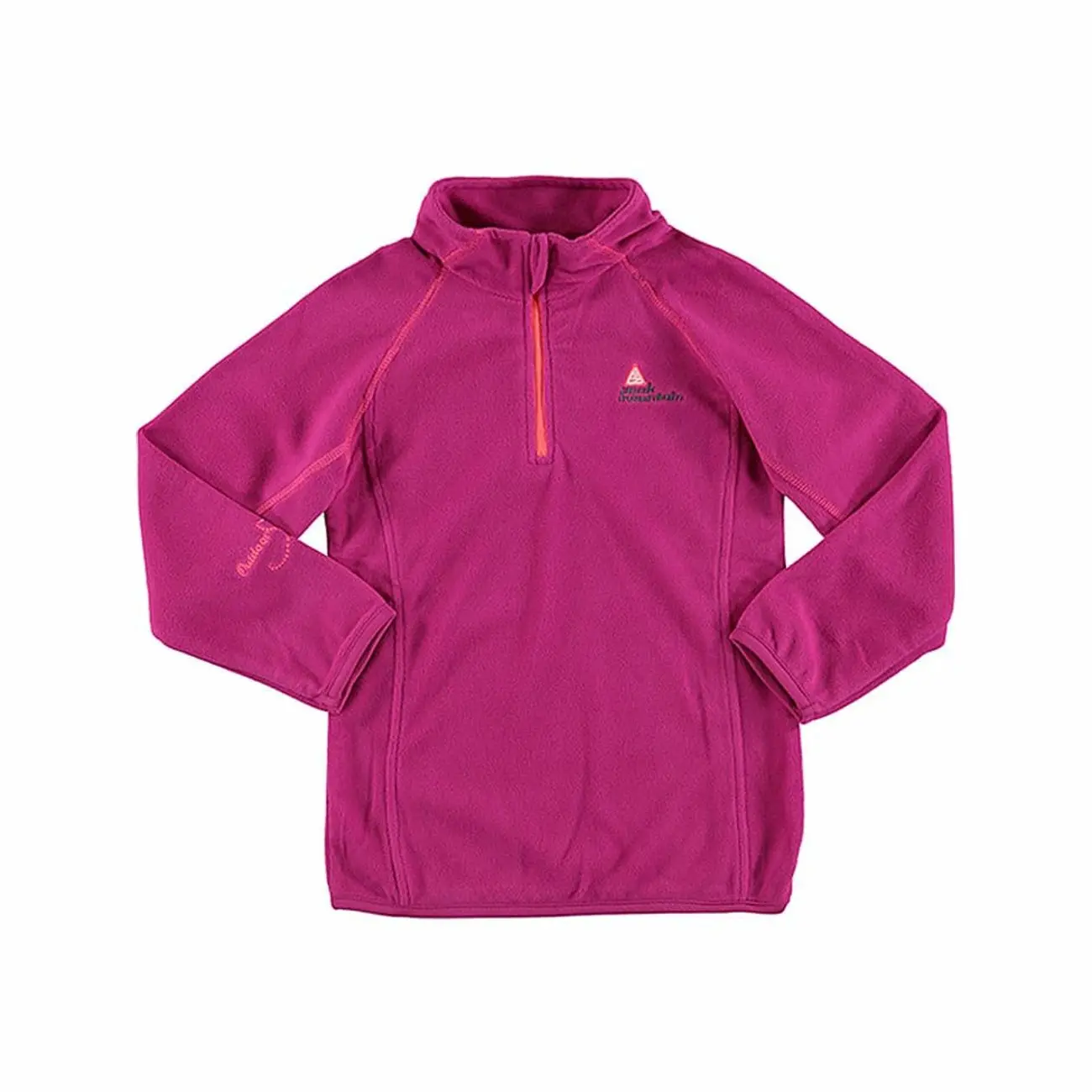 3430891040163 - Sweatshirt aus Mikrofleece mit halbem Reißverschluss Mädchen Gafine