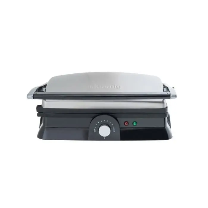 3760124950762 - XXL Edelstahl Kontaktgrill 2000W Elektrogrill Kontakt-Grill Tischgrill