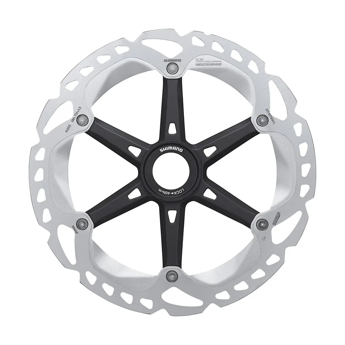 Velo Store - UK Brake disc with locking ring external spline Shimano RT-MT800 Center Lock Ice Technoligies Freeza | Extra 10% off with Subscription, Postage £16.79 to UK Fedex.