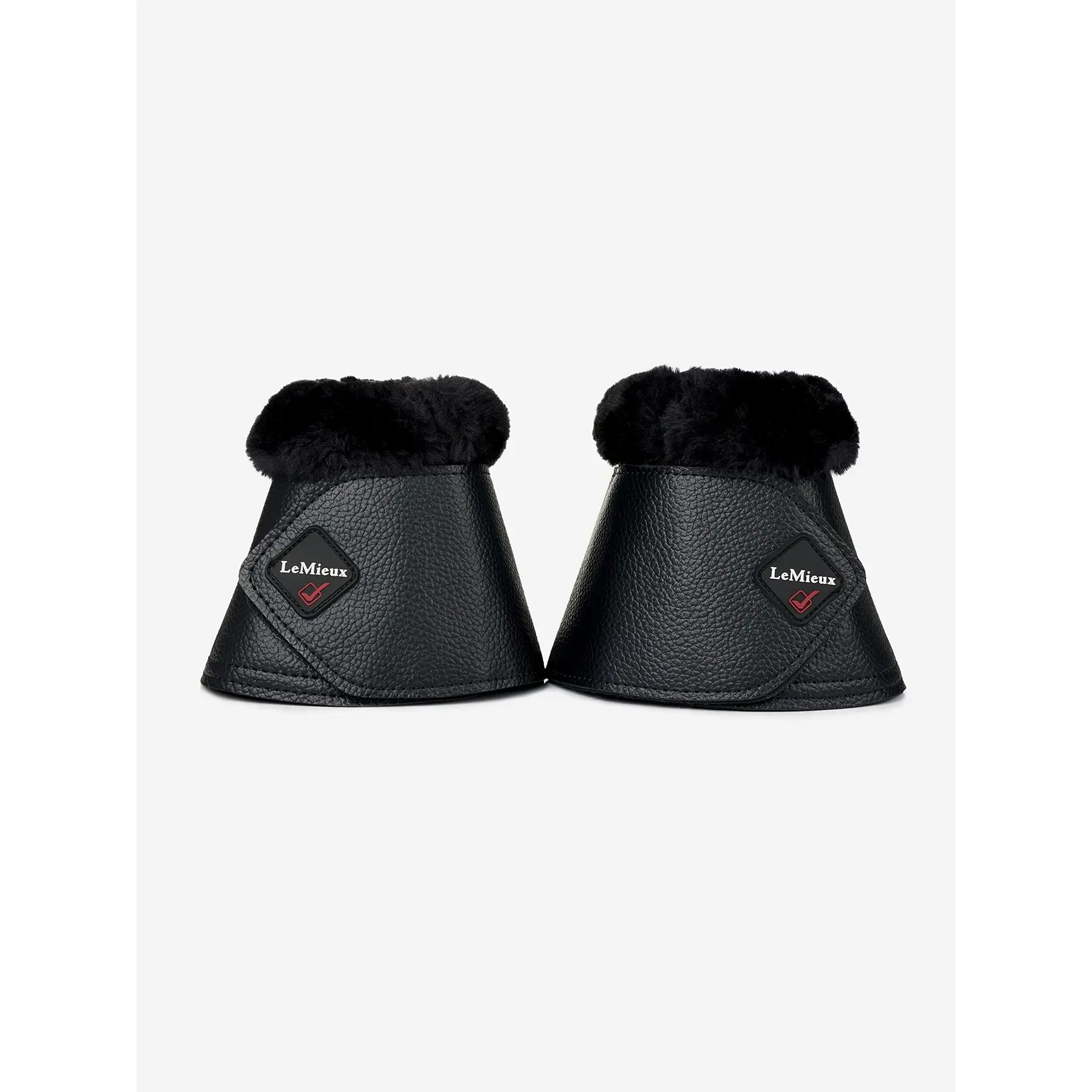 Lemieux Noir Hind Leg Gaiters For Horses Wrapround Over Reach