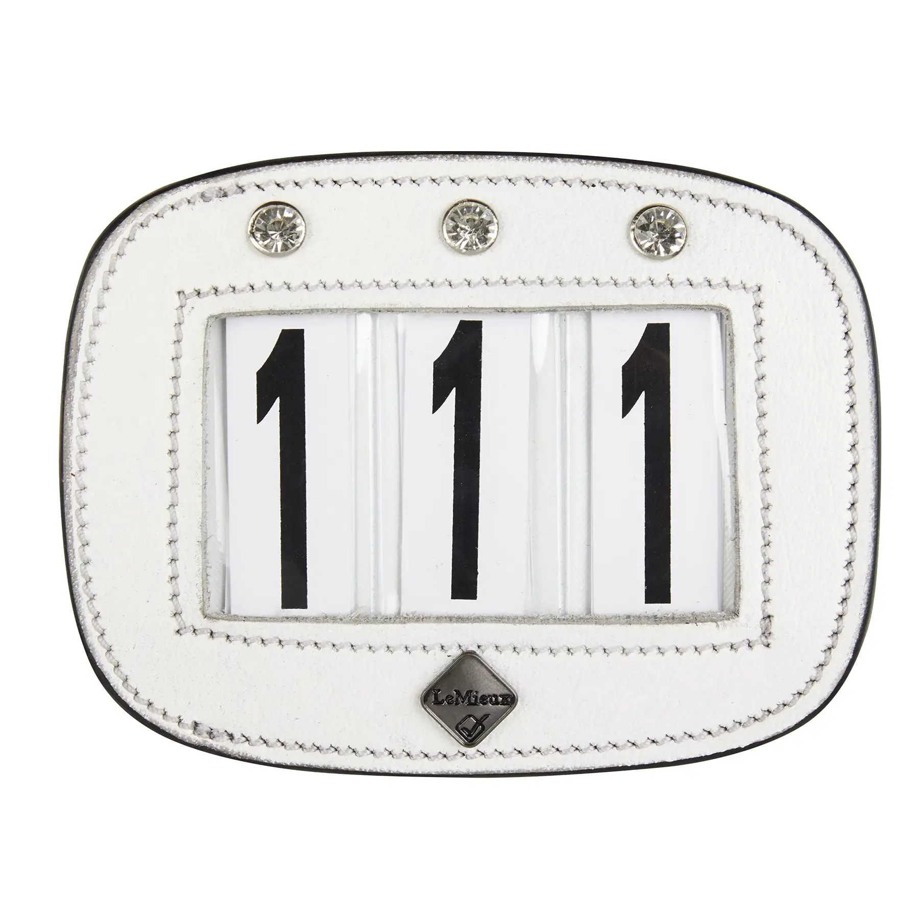 Lemieux Blanc Number Holder For Saddle Horse