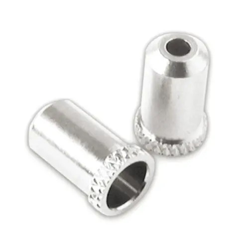 Image of Endstücke Jagwire Workshop Guide Stopper-Chrome-Brass 50pcs