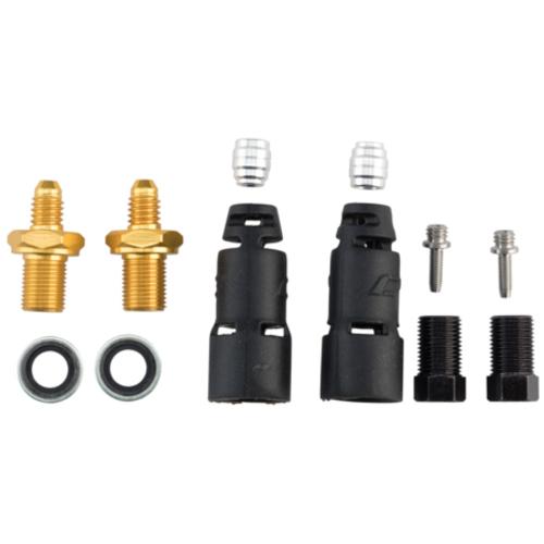 Velo Store - UK Hydraulic adapter kit Jagwire Pro Quick-Fit Adapter-Avid Code SRAM® Level T, Level,etc | Extra 10% off with Subscription, Postage £16.79 to UK Fedex.