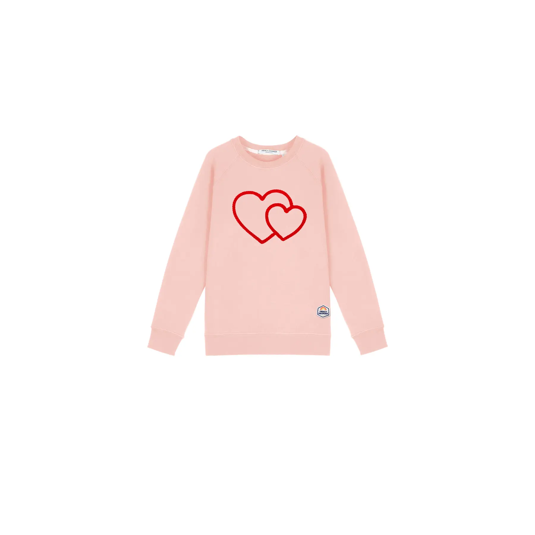 3665204554802 - Sweatshirt Mädchen Duo Heart