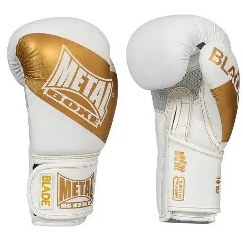 Boxhandschuhe Metal Boxe blade golden