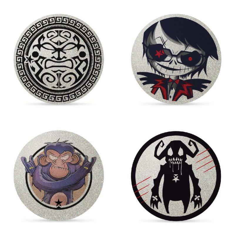 Velo Store - UK MyFlash 4 reflective, tear-proof, repositionable stickers Myflash flash grunge | Extra 10% off with Subscription, Postage £16.79 to UK Fedex.