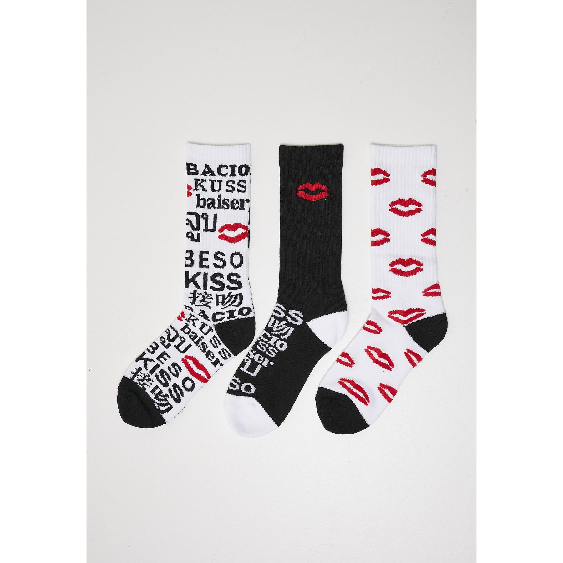 4065812031112 - Socken Mister Tee Kiss 3-Pack