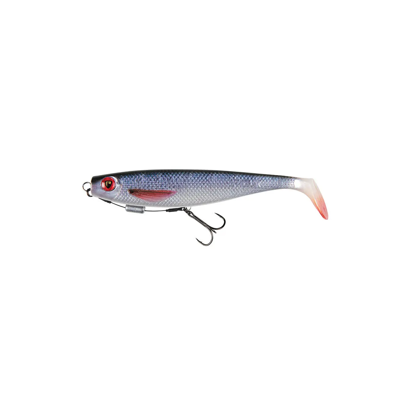 Weicher Köder Fox Rage pro shad loaded SN roach 5.5"