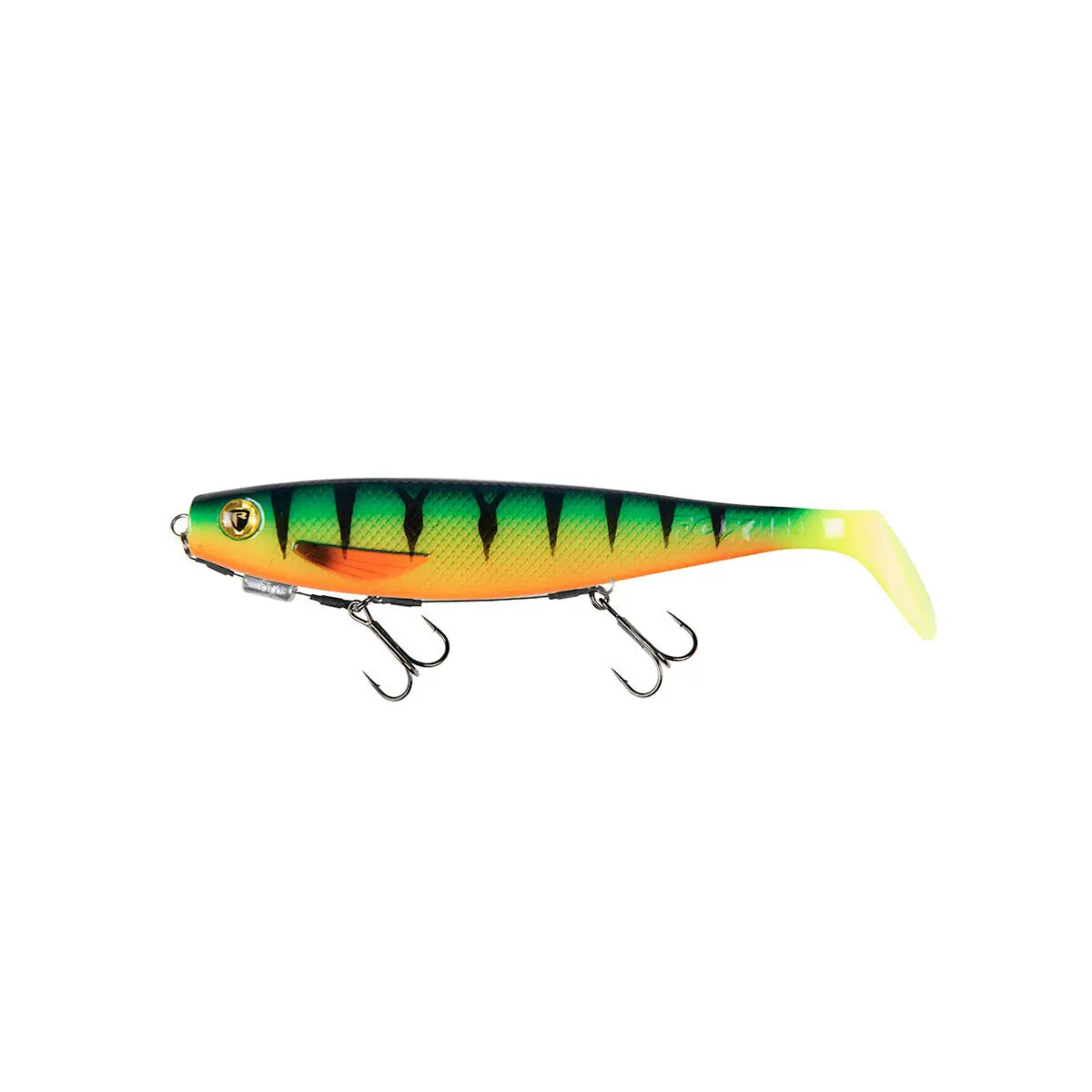 Weicher Köder Fox Rage pro shad loaded UV firetiger 7"
