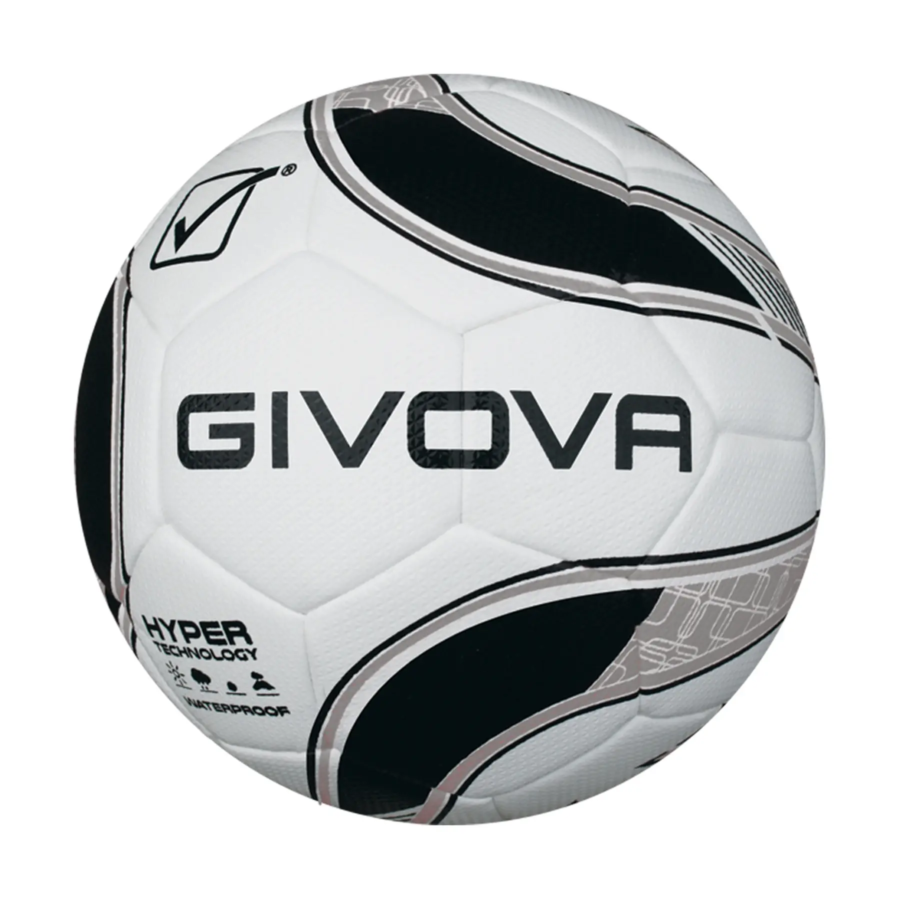 Givova Unisex Noir Balón De Fútbol De Partido Hyper
