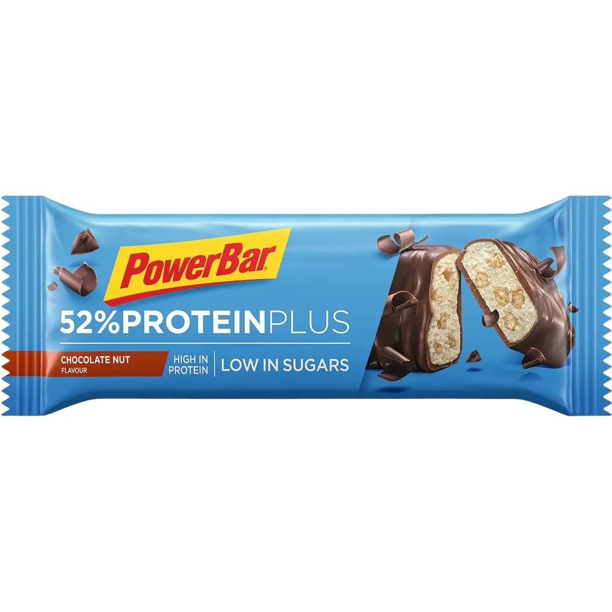 Stäbe PowerBar 52% ProteinPlus Low Sugar Chocolate Nut