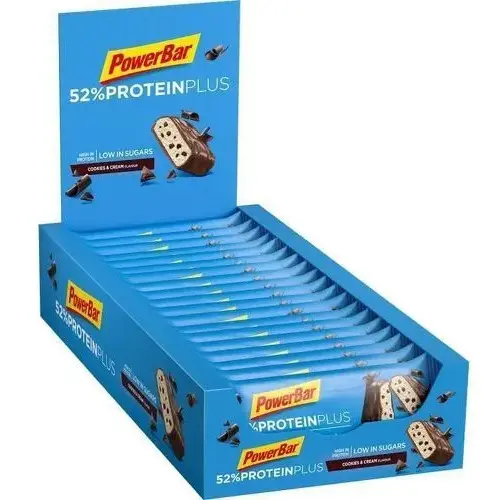 Stäbe PowerBar 52% ProteinPlus Low Sugar Cookies & Cream