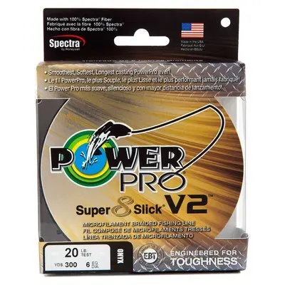 Tresse Shimano Powerpro Sup 8 Slick V2 135 m 20 kg