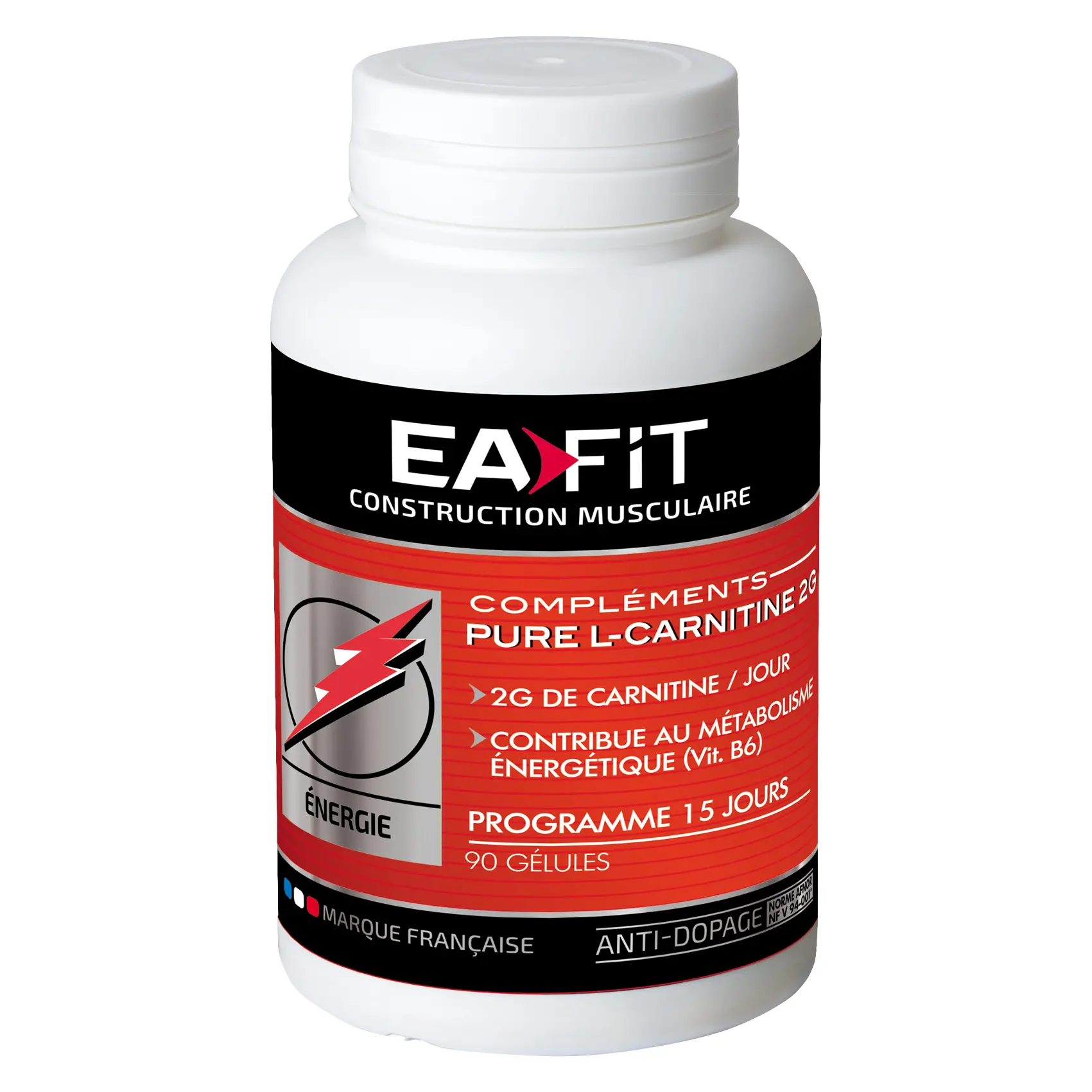 Pure L-Carnitine 2g EA Fit (90 gélules)
