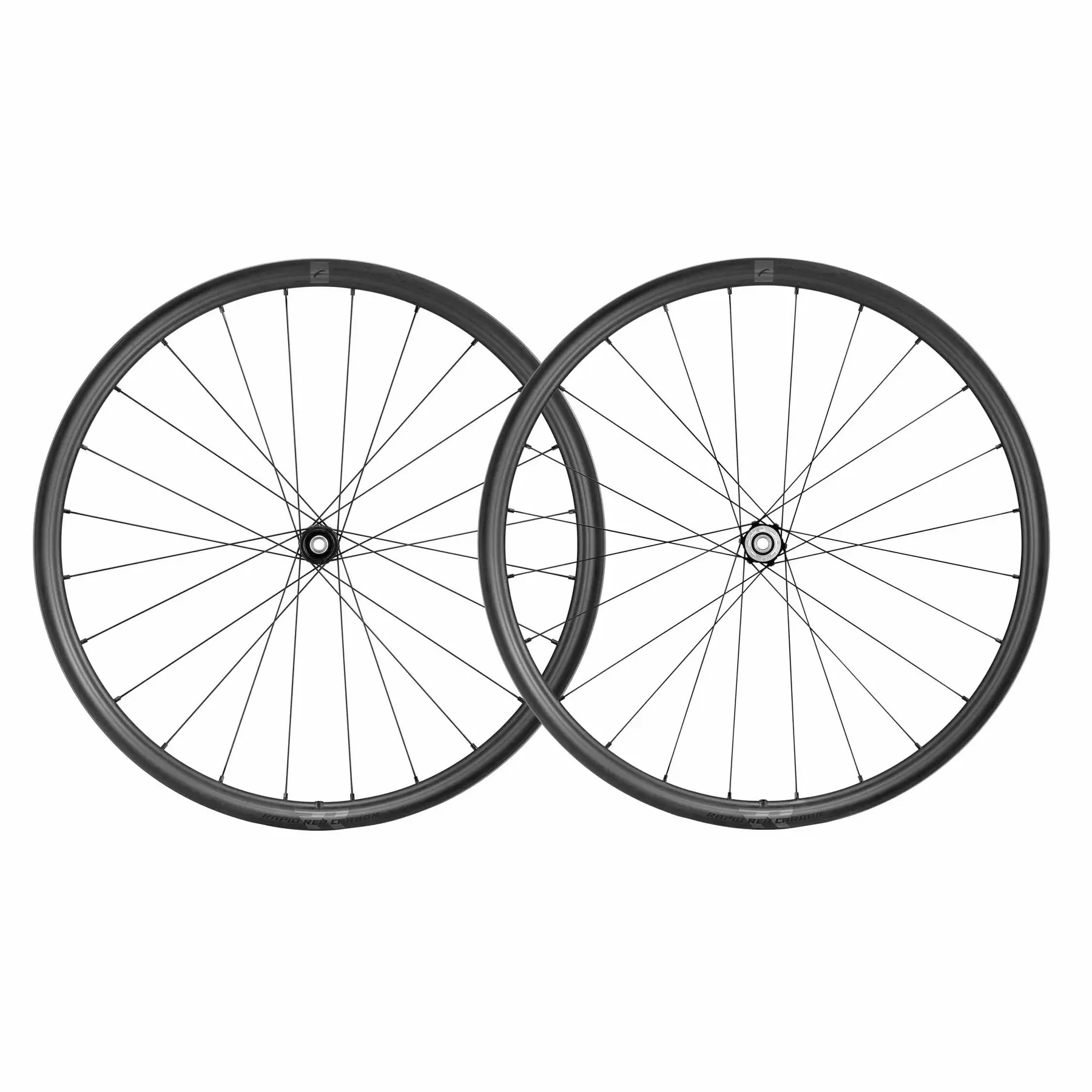 Paar Räder Fulcrum Rapid Red Carbon HG11