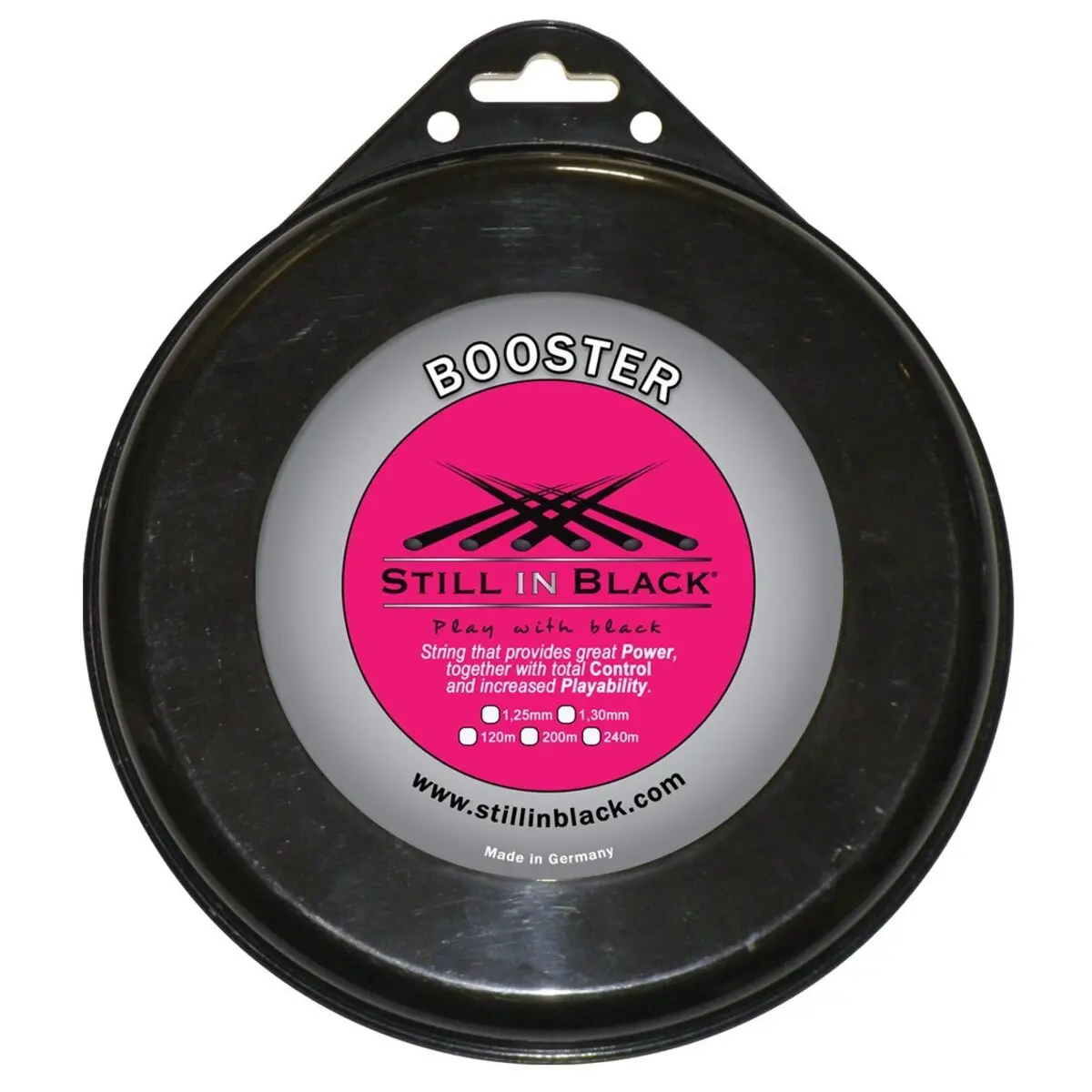 Tennissaiten Still in Black Booster 240 m