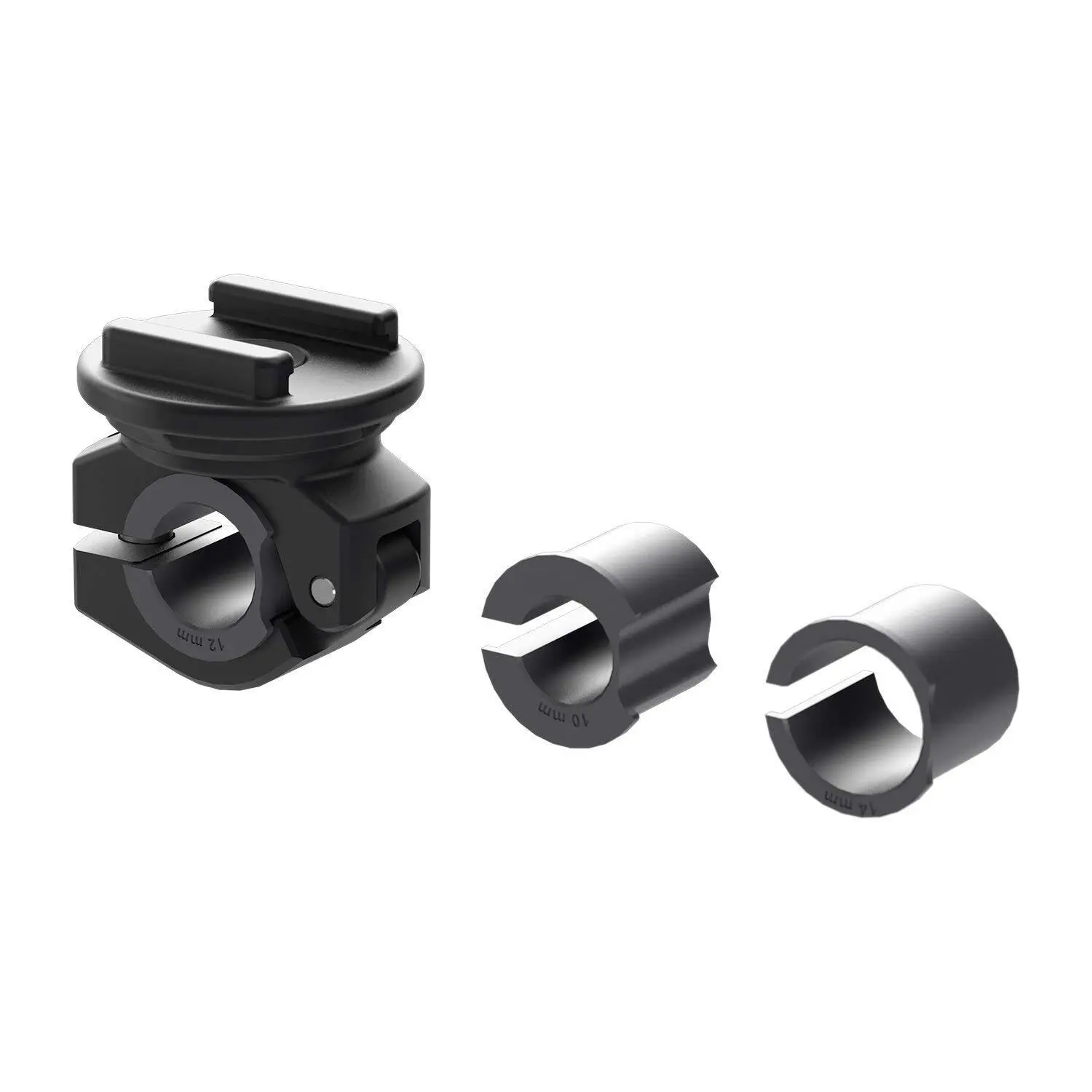 Minimalistische Motorradhalterung für Spiegelstange SP Connect