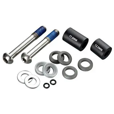Schraubensatz Sram Postmount 20 S (Av 180/arr 160) Titanium T25 (Cps)